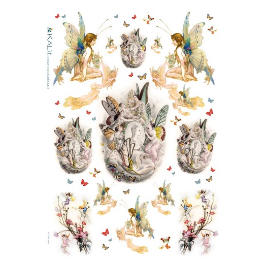 Ριζόχαρτο KALIT για Decoupage 32x45cm, VIT_FAV_0003 1 Ριζόχαρτο KALIT για Decoupage 32x45cm, VIT_FAV_0003