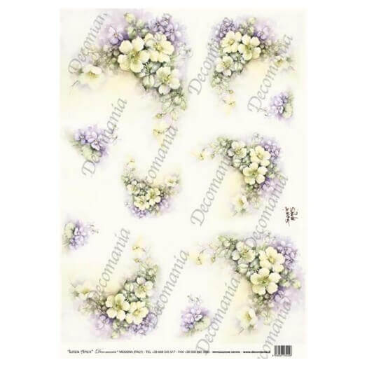 Ριζόχαρτο Decomania για Decoupage 30Χ40cm, AM7723 1 Ριζόχαρτο Decomania για Decoupage 30Χ40cm, AM7723