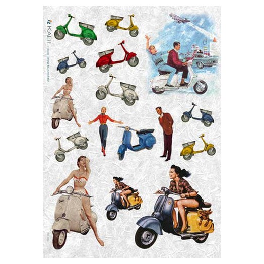 Ριζόχαρτο KALIT για Decoupage 32x45cm, VEIC_0006 1 Ριζόχαρτο KALIT για Decoupage 32x45cm, VEIC_0006