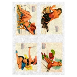 Ριζόχαρτο KALIT για Decoupage 32x45cm, PIN_0001