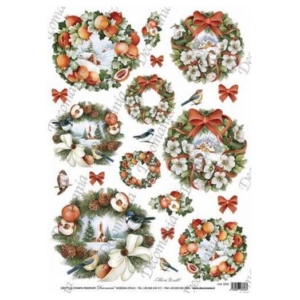Ριζόχαρτο Decomania 35Χ50cm ,Χριστουγεννιάτικο, 5230