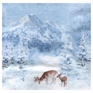 Χαρτοπετσέτα για Decoupage, Χριστουγεννιάτικη, 1τεμ. 611212