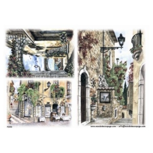 Ριζόχαρτo MONDO για Ντεκουπάζ 30x40cm, P244G