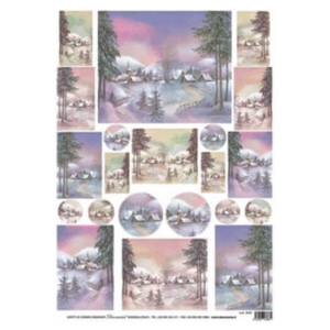 Ριζόχαρτο Decomania 35Χ50cm ,Χριστουγεννιάτικο, 5256