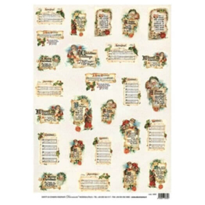 Ριζόχαρτο Decomania 35Χ50cm ,Χριστουγεννιάτικο, 5260