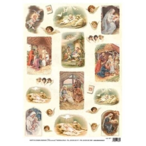 Ριζόχαρτο Decomania 35Χ50cm ,Χριστουγεννιάτικο, 5271