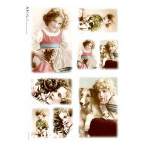 Ριζόχαρτο KALIT για Decoupage 32x45cm, OLD_PHOTOS_0010, VIT_PH_0010