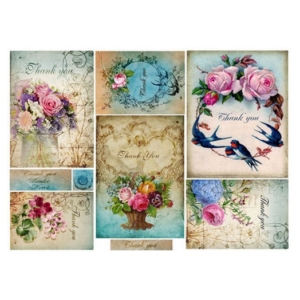 Χαρτί Decoupage 30x40cm, FIL102