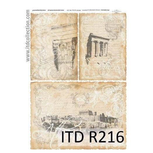 Ριζόχαρτο ITD, 21x29cm R216 1 Ριζόχαρτο ITD, 21x29cm R216