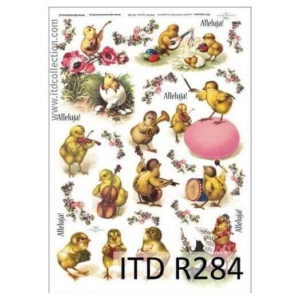 Ριζόχαρτο πασχαλινό ITD Collection, 21x29cm, R284