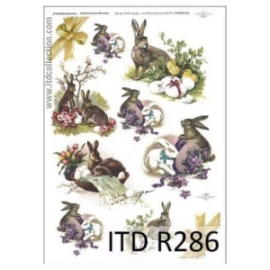 Ριζόχαρτο πασχαλινό ITD Collection, 21x29cm, R286