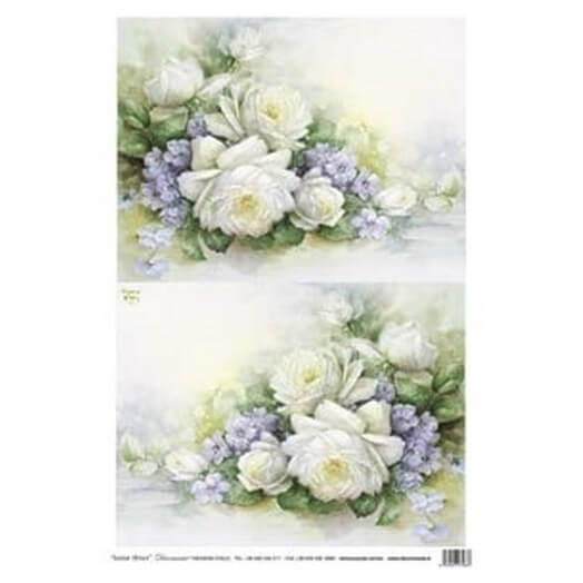 Χαρτί Decomania για Ντεκουπάζ 35x50cm, AM 8813 1 Χαρτί Decomania για Ντεκουπάζ 35x50cm, AM 8813