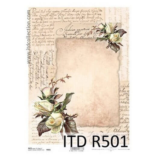 Ριζόχαρτο ITD, 21x29cm R501 1 Ριζόχαρτο ITD, 21x29cm R501