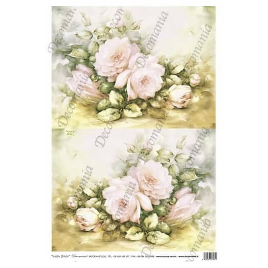 Χαρτί Decomania για Ντεκουπάζ 35x50cm, AM 8811 1 Χαρτί Decomania για Ντεκουπάζ 35x50cm, AM 8811