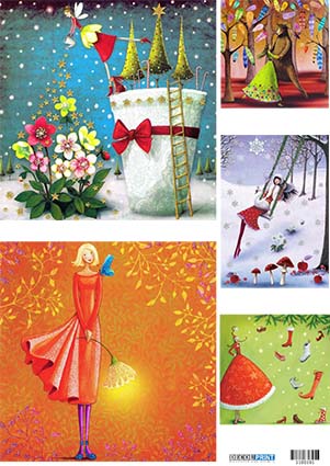 Ριζόχαρτο για Decoupage, Illusion 1100191