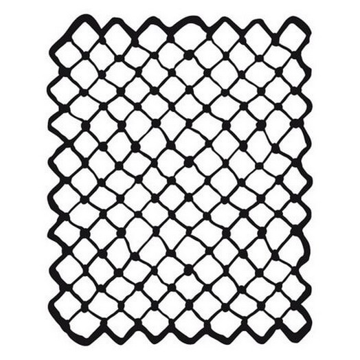 Thick Stencil 20×25 / 0.5 mm Stamperia, Net, KSTD019 1 Thick Stencil 20×25 / 0.5 mm Stamperia, Net, KSTD019