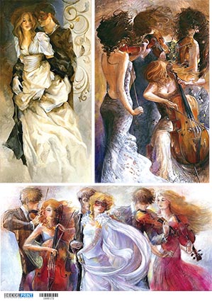 Ριζόχαρτο για Decoupage, Paint Artist 1600172