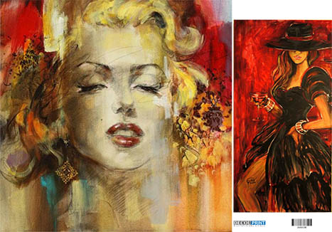 Ριζόχαρτο για Decoupage, Art & Paint 1600198 1 Ριζόχαρτο για Decoupage, Art & Paint 1600198