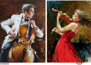 Ριζόχαρτο για Decoupage, Art & Paint 1600204