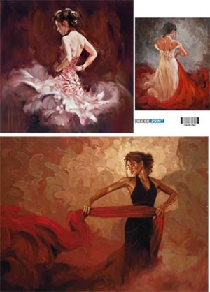 Ριζόχαρτο για Decoupage, Dance 1600294