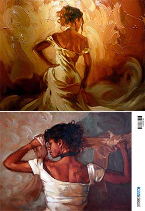 Ριζόχαρτο για Decoupage, Dance 1600296