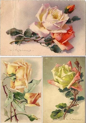 Ριζόχαρτο για Decoupage, Vintage birds & flowers 1900105