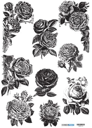 Ριζόχαρτο για Decoupage, Vintage birds & flowers 1900113