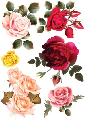 Ριζόχαρτο για Decoupage, Vintage Λουλούδια 2100109