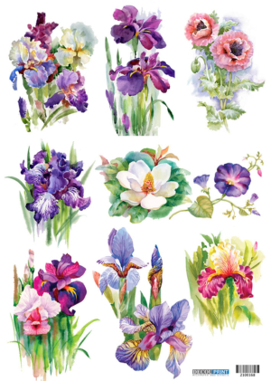 Ριζόχαρτο για Decoupage, Ριζόχαρτο Λουλούδια 2100168