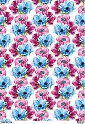 Ριζόχαρτο για Decoupage, Flowers Pattern 2100176