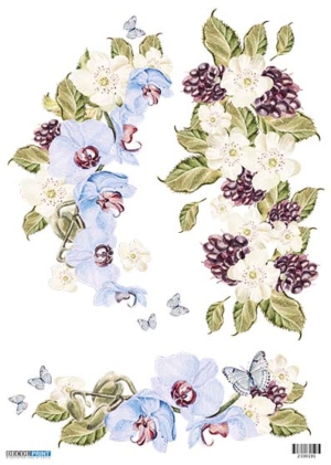 Ριζόχαρτο για Decoupage, Vintage flowers 2100191