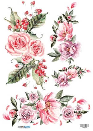 Ριζόχαρτο για Decoupage, Vintage flowers 2100192