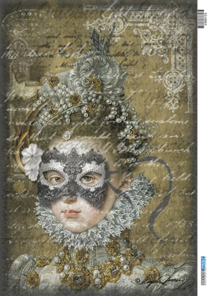 Ριζόχαρτο για Decoupage, Vintage Πρόσωπα 2300124