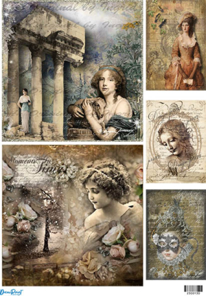 Ριζόχαρτο για Decoupage, Vintage 2300130