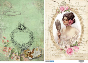 Ριζόχαρτο για Decoupage, Vintage Woman 2300131