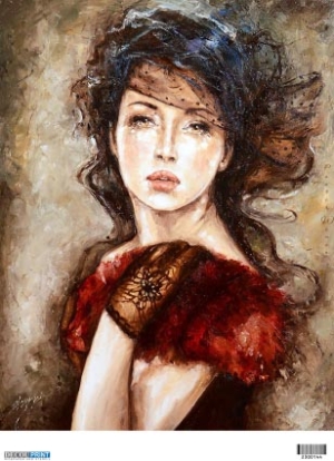 Ριζόχαρτο για Decoupage, Vintage Woman 2300144