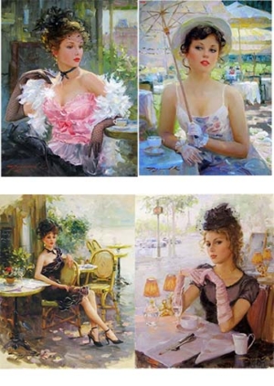 Ριζόχαρτο για Decoupage, Retro 2400103