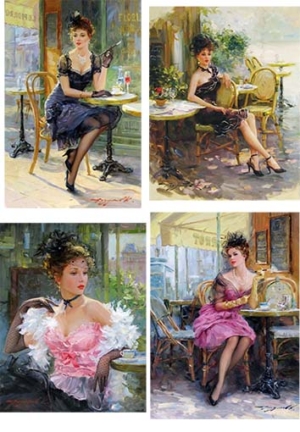 Ριζόχαρτο για Decoupage, Retro 2400106