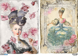 Ριζόχαρτο για Decoupage, Vintage Collage 2400136