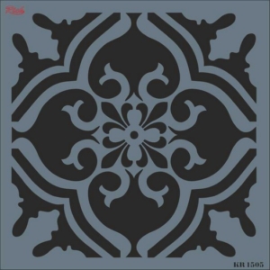Stencil Tile Rich, 30x30cm KR1505