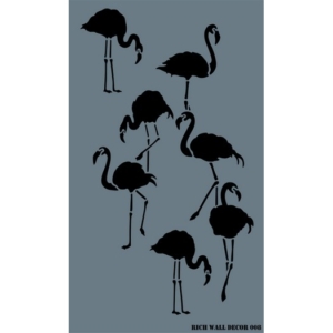 Stencil Wall Decor Rich, 50x85cm, WALL08