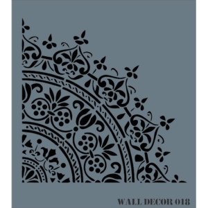 Stencil Wall Decor Rich 18, 50x55cm WALL18