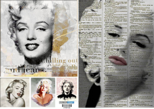 Ριζόχαρτο για Decoupage, Cinema Marilyn Monroe 2700126