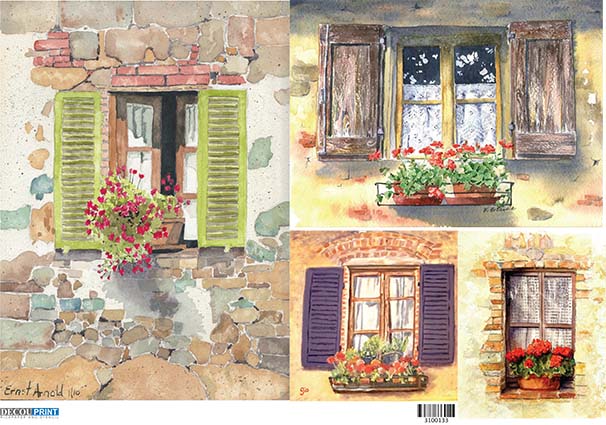 Ριζόχαρτο για Decoupage, Summer 3100133 1 Ριζόχαρτο για Decoupage, Summer 3100133