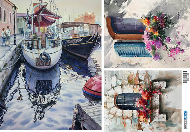 Ριζόχαρτο για Decoupage, Αξιοθέατα 3100137 1 Ριζόχαρτο για Decoupage, Αξιοθέατα 3100137