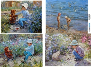 Ριζόχαρτο για Decoupage, Παιδικά 3600106