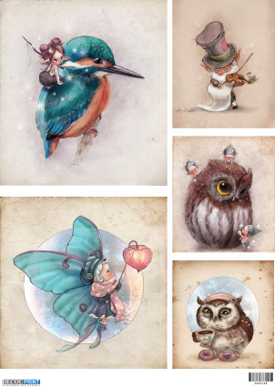 Ριζόχαρτο για Decoupage, Παιδικά 3600168 1 Ριζόχαρτο για Decoupage, Παιδικά 3600168