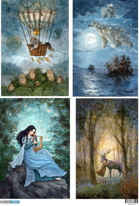 Ριζόχαρτο για Decoupage, Παιδικά 3600169