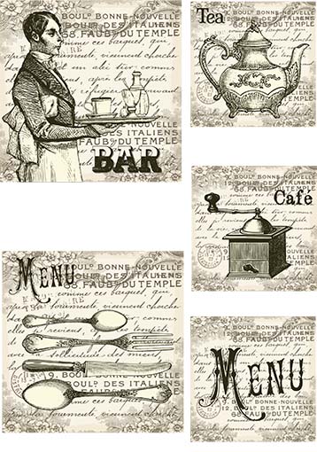 Ριζόχαρτο για Decoupage, Vintage Collection 400107 1 Ριζόχαρτο για Decoupage, Vintage Collection 400107
