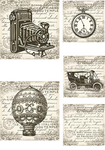 Ριζόχαρτο για Decoupage, Vintage Collection 400115 1 Ριζόχαρτο για Decoupage, Vintage Collection 400115